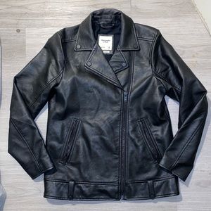 Abercrombie Leather Jacket🖤
